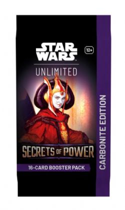 STAR WARS UNLIMITED - SECRETS OF POWER - CARBONITE BOOSTER DISPLAY (EN)